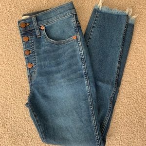 Madewell skinny jeans